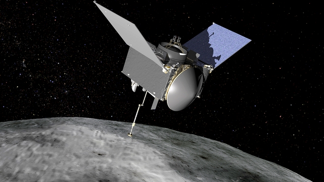 Το σκάφος OSIRIS-REx της NASA στον αστεροειδή Μπενού