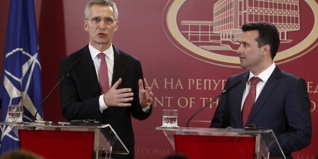 Στόλτενμπεργκ: Ένταξη της πΓΔΜ στο ΝΑΤΟ μόνο εφόσον επικυρωθεί η συμφωνία των Πρεσπών