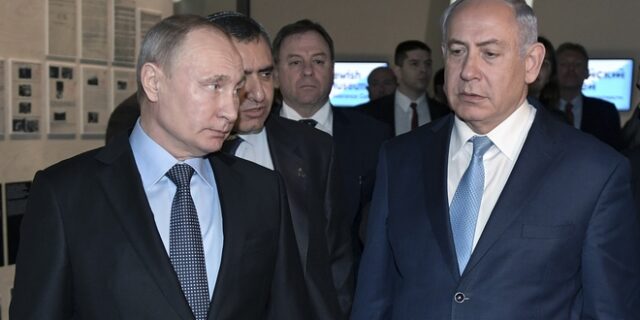 Νετανιάχου σε Πούτιν: Η Συρία ευθύνεται για την κατάρριψη του αεροπλάνου