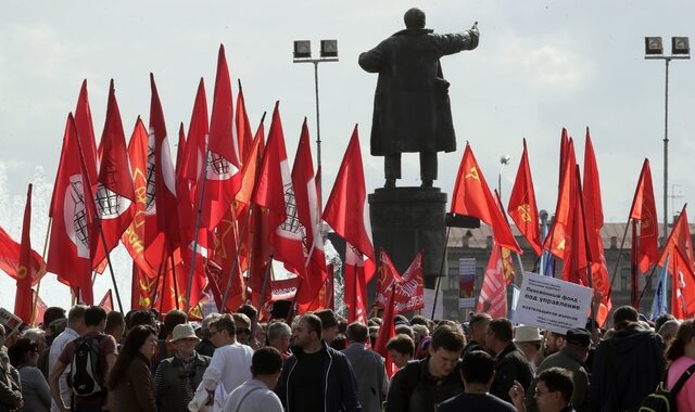 Διαδηλώσεις κατά της μεταρρύθμισης του συνταξιοδοτικού στη Ρωσία