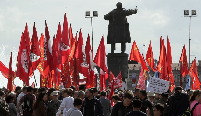 Διαδηλώσεις κατά της μεταρρύθμισης του συνταξιοδοτικού στη Ρωσία