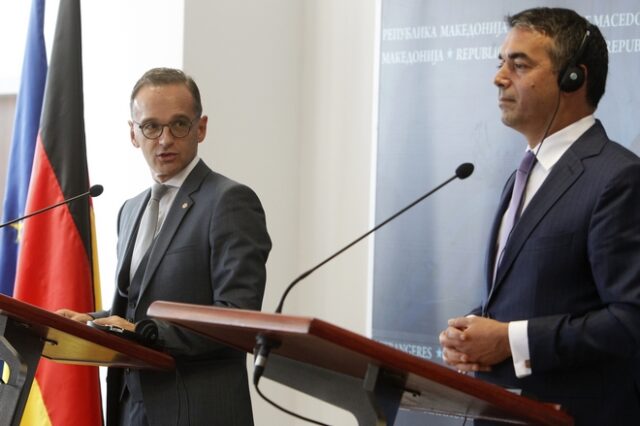 Μηνύματα στήριξης της Συμφωνίας των Πρεσπών από Γερμανία και Βρετανία