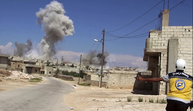 Συρία: Η Ρωσία κατηγορεί τις ΗΠΑ για βομβαρδισμούς με βόμβες φωσφόρου
