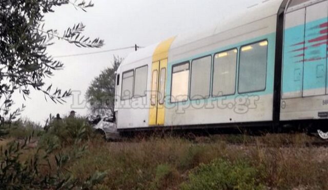 Τραγική σύγκρουση αυτοκινήτου με τρένο στη Λαμία: Μία νεκρή, δύο τραυματίες