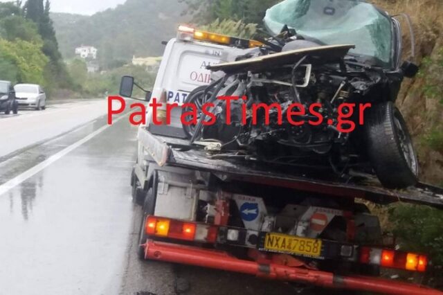 Πάτρα: Τροχαίο δυστύχημα με δύο νεκρούς στην Εθνική Οδό