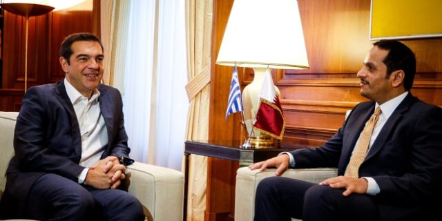 Συνάντηση Τσίπρα – Μοχάμεντ Αλ-Θανί