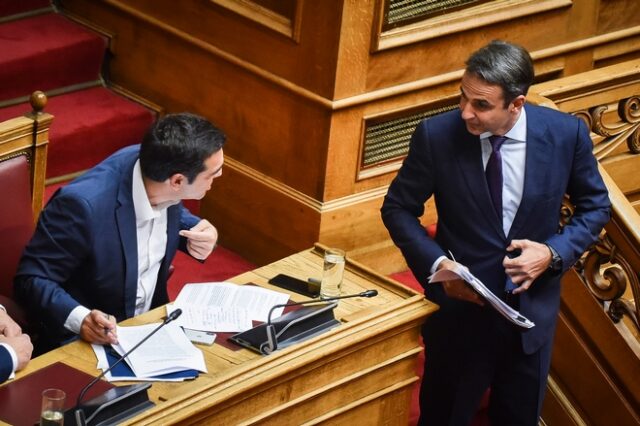 Στις 7 μονάδες η διαφορά Νέας Δημοκρατίας-ΣΥΡΙΖΑ σε νέα δημοσκόπηση