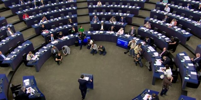 Η ομιλία του πρωθυπουργού στο Ευρωκοινοβούλιο