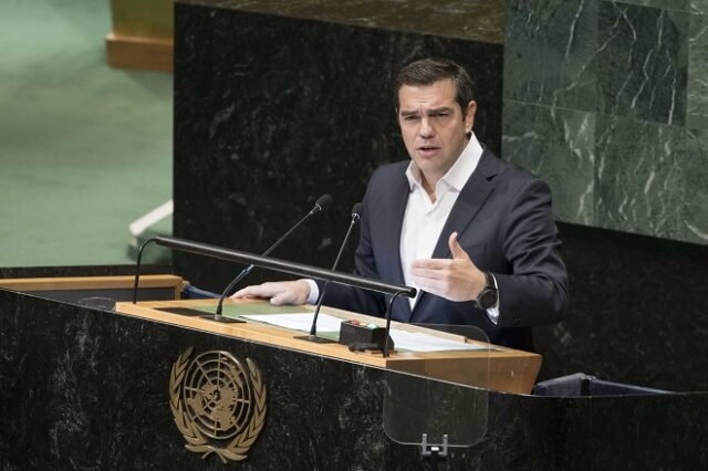 Αλέξης Τσίπρας στην Γ.Σ. του ΟΗΕ: “Οι Έλληνες έδωσαν μάθημα αλληλεγγύης στο προσφυγικό”