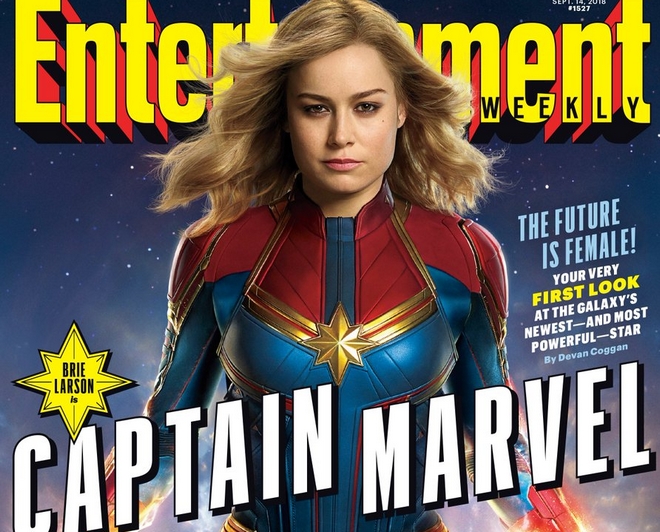 Αυτή είναι η Captain Marvel: Οι πρώτες φωτογραφίες της Μπρι Λάρσον με το εμβληματικό κοστούμι