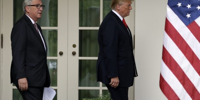 Τραμπ για Γιούνκερ: Καλός άνθρωπος, αλλά σκληρό καρύδι… Ο τύπος μου