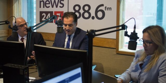 Άδωνις Γεωργιάδης στον News 24/7 στους 88,6: Οι Αριστεροί όταν παίρνουν εξουσία, κυβερνούν δεξιά