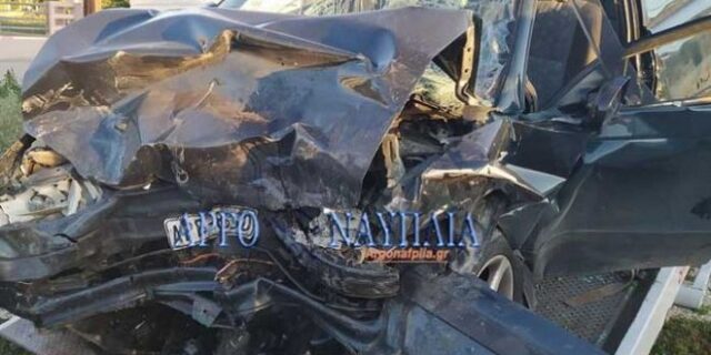 Τροχαίο δυστύχημα στο Ναύπλιο – Νεκρή μια γυναίκα