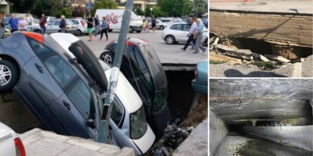 Καρέ καρέ οι φθορές στην υπόγεια κοίτη του Ιλισού