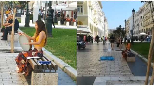Θεσσαλονίκη: Συνέλαβαν μουσικό του δρόμου για “επαιτεία” – Οργή Ζερβουδάκη