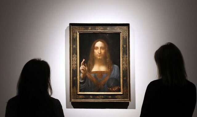 Μυστήριο: Χάθηκε από το Λούβρο του Άμπου Ντάμπι ο πίνακας Salvador Mundi του Ντα Βίντσι