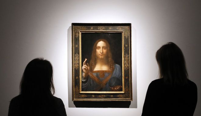 Μυστήριο: Χάθηκε από το Λούβρο του Άμπου Ντάμπι ο πίνακας Salvador Mundi του Ντα Βίντσι