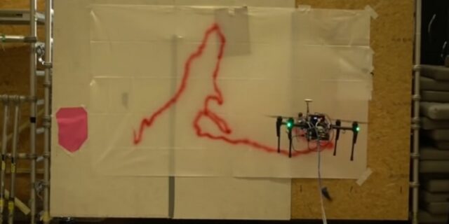 Η Disney δημιούργησε το πρώτο drone που φτιάχνει γκράφιτι