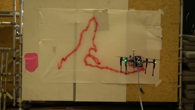 Η Disney δημιούργησε το πρώτο drone που φτιάχνει γκράφιτι