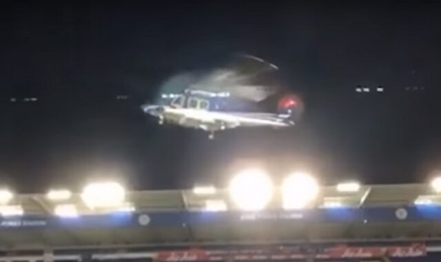 Νέο βίντεο: Έτσι έπεσε το ελικόπτερο του ιδιοκτήτη της Λέστερ