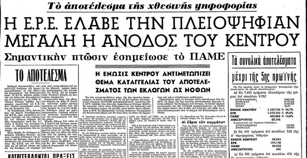 Εκλογές βίας και νοθείας το 1961: Όταν ψήφισαν και τα… δένδρα