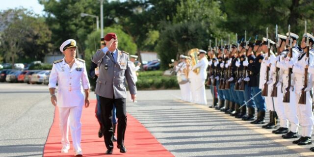 Στην Ελλάδα ο αρχηγός των Ενόπλων Δυνάμεων της Γερμανίας
