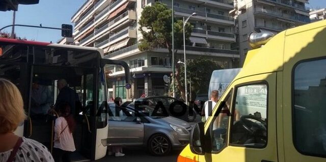Θεσσαλονίκη: Τρεις τραυματίες σε λεωφορείο του ΟΑΣΘ