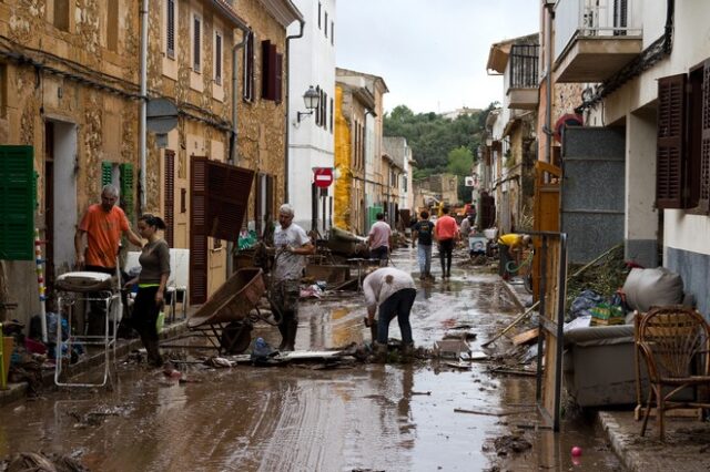 Πλημμύρες στη Μαγιόρκα: Τουλάχιστον 10 νεκροί και ένα αγνοούμενο παιδί