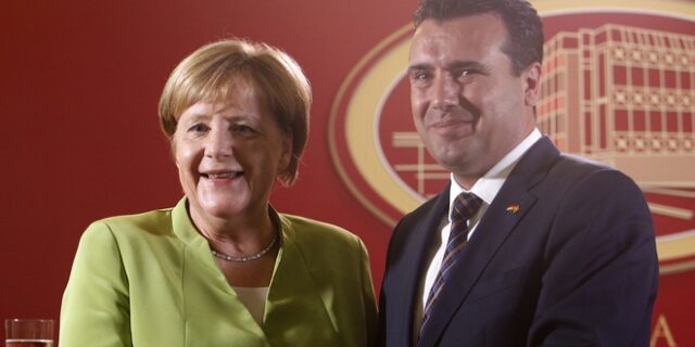 Επιστολή Μέρκελ σε Ζάεφ: Οι Πρέσπες ευκαιρία ιστορικής συνεννόησης