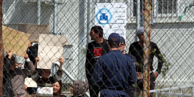 Συλλαλητήριο για το κλείσιμο του ΚΥΤ στη Μόρια