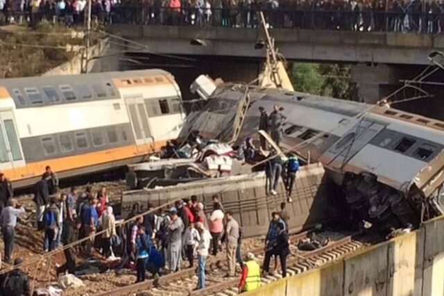 Μαρόκο: Εκτροχιασμός τρένου με νεκρούς και δεκάδες τραυματίες