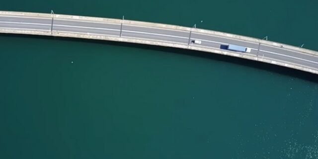 Νεράϊδα: Δείτε την ομορφότερη γέφυρα της Ελλάδας από ψηλά