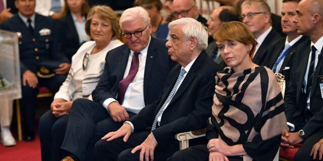 Καλαμάτα: Μηνύματα μνήμης και ιστορικής ευθύνης από Παυλόπουλο- Σταϊνμάγιερ
