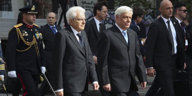 RAI: Εικόνα -σύμβολο ο εναγκαλισμός Παυλόπουλου -Ματαρέλα