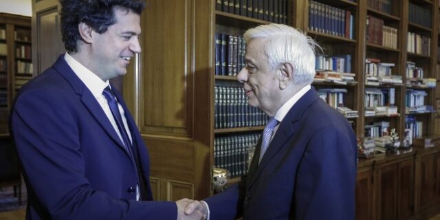 Συνάντηση του ΠτΔ με τον καθηγητή του ΜΙΤ, Κ. Δασκαλάκη