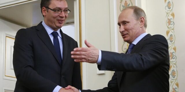 Πούτιν και Βούτσιτς συζήτησαν για την κατάσταση στην πΓΔΜ μετά το δημοψήφισμα