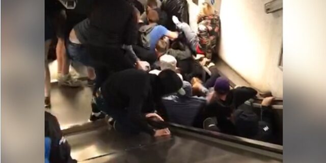 Κατέρρευσε κυλιόμενη σκάλα στο μετρό της Ρώμης – Είκοσι τραυματίες