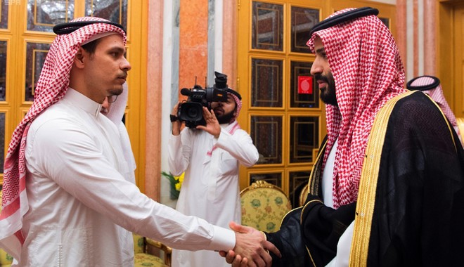 Όταν ο πρίγκιπας της Σαουδικής Αραβίας συνάντησε το γιο του Κασόγκι