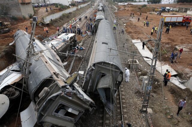 Μαρόκο: Στους επτά οι νεκροί από τον εκτροχιασμό τρένου