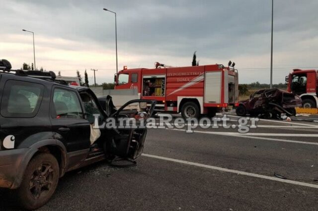 Λαμία: Απίστευτο τροχαίο με έναν νεκρό και δυο τραυματίες