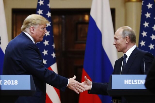 Πιθανή συνάντηση Τραμπ – Πούτιν την άνοιξη στο Ελσίνκι