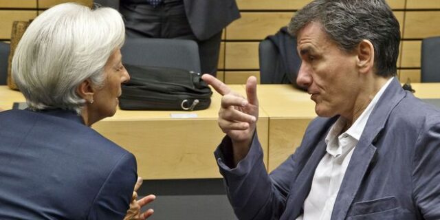 Συνάντηση Τσακαλώτου με Λαγκάρντ, Τόμσεν: Στο “μικροσκόπιο” η περικοπή των συντάξεων