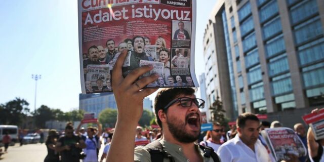 Δεινοπάθησε και τον Σεπτέμβριο ο Τύπος στην Τουρκία