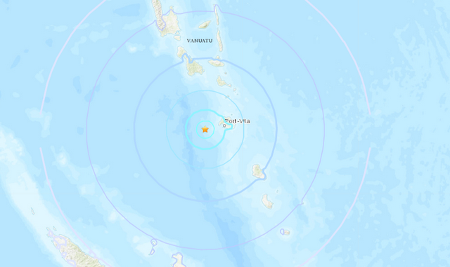 Σεισμός: 6,6 Ρίχτερ ανοιχτά των ακτών του Βανουάτου