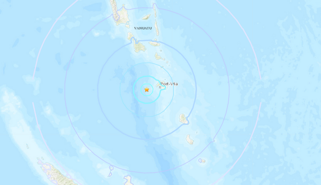 Σεισμός στο Βανουάτου: 6 Ρίχτερ ταρακούνησαν την νησιωτική χώρα