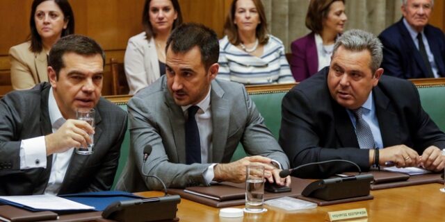 Ο Τσίπρας καλεί και τους υπουργούς των ΑΝΕΛ να δεσμευτούν ότι δε θα στηρίξουν πρόταση μομφής της ΝΔ