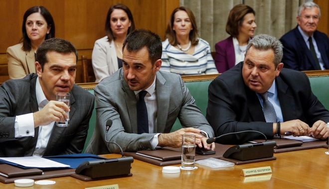 Ο Τσίπρας καλεί και τους υπουργούς των ΑΝΕΛ να δεσμευτούν ότι δε θα στηρίξουν πρόταση μομφής της ΝΔ