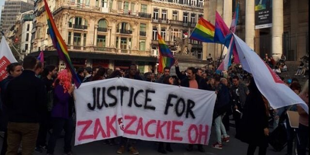 Διαδήλωση για τον Ζακ Κωστόπουλο στις Βρυξέλλες
