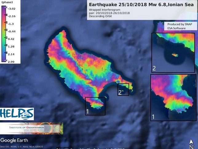 Σεισμός: Μετακινήθηκε κατά τρεις πόντους η Ζάκυνθος