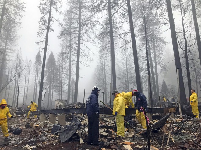 Φωτιές στην Καλιφόρνια: Στους 87 αυξήθηκαν οι νεκροί